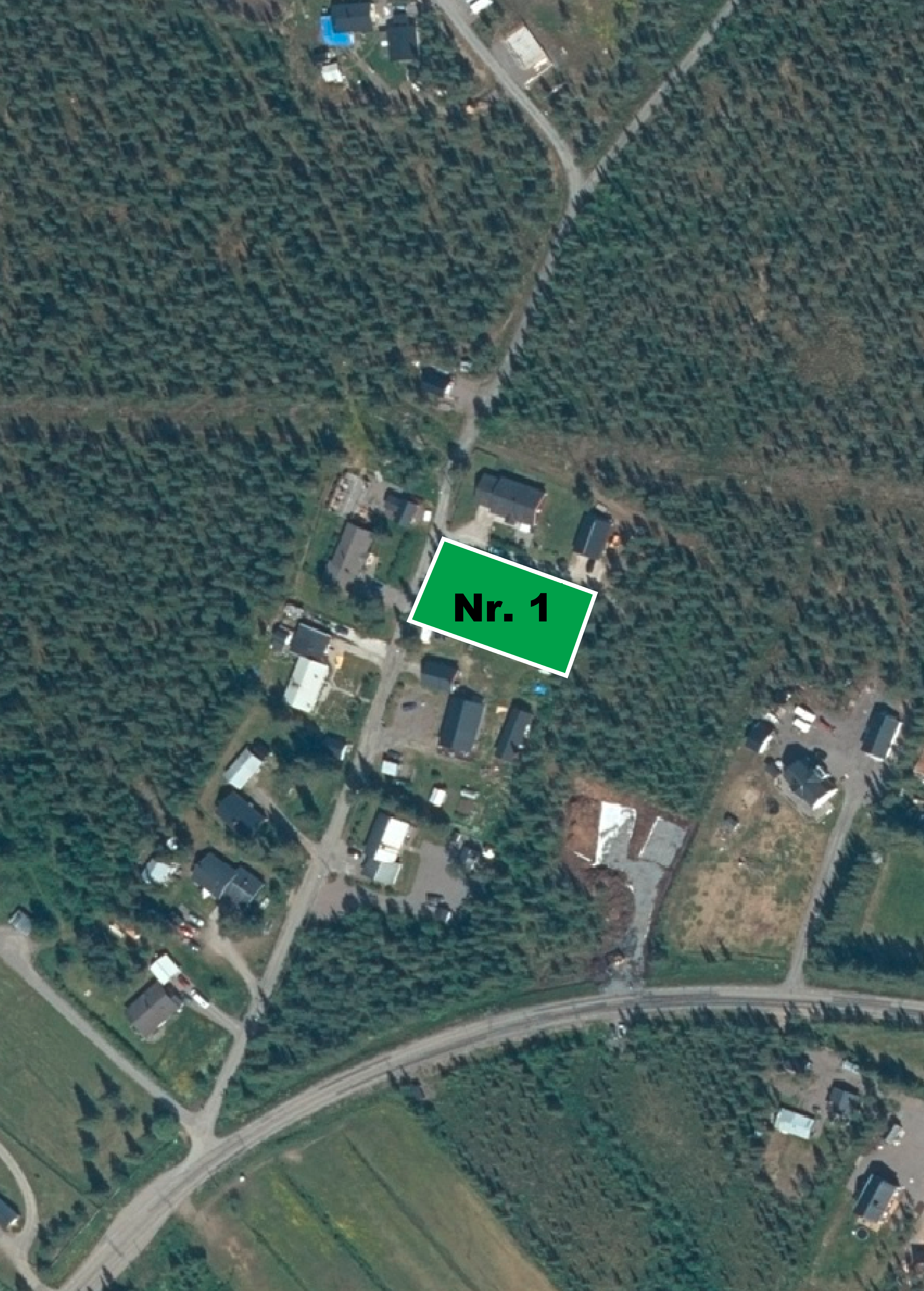 Tomt nr 1 Fångstvägen, Jukkasjärvi